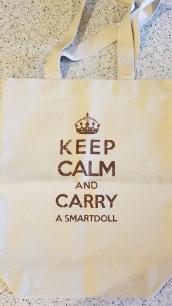 Keep Calm Smart Doll Tote Bag