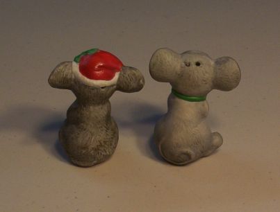 Mouse Salt & Pepper Shakers