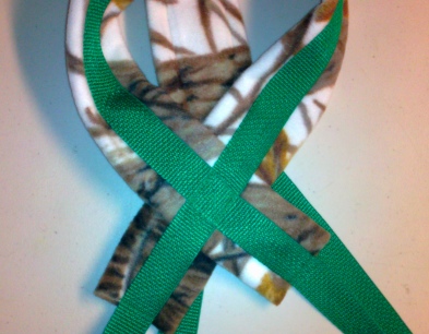 Green Recreational Sled Dog Harness